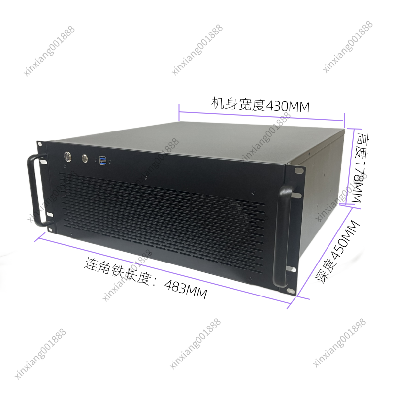 8 Gpu 4U Server Chassis - Chassi de Servidor 4U 3.0U ATX