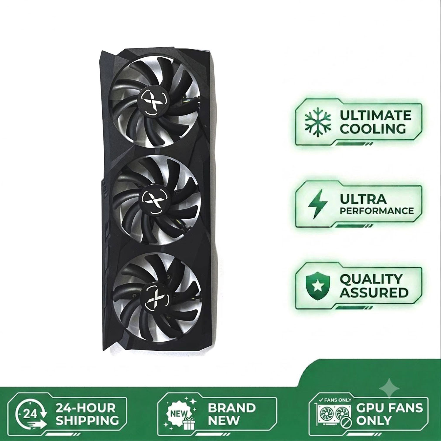 Rx 6700 Xt 12Gb Graphics Card - Ventoinha original de 85 mm, 4