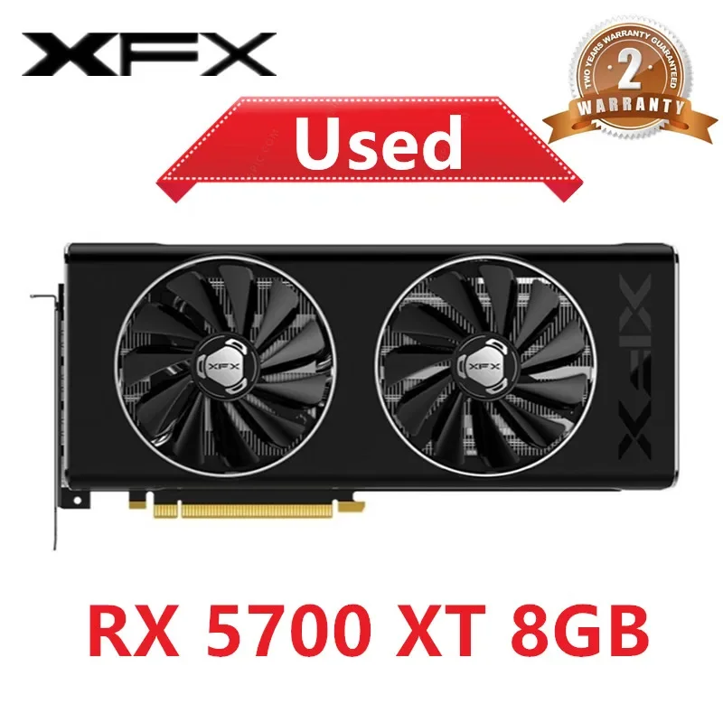 Placa de Vídeo XFX RX 5700XT R - Rx 5700 Xt 8Gb Video Card avaliação e preço